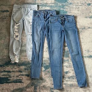 Skinny jeans , size 10. American eagle